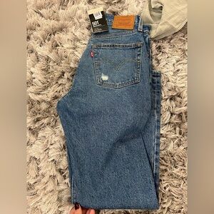 Levi's 501 Classic Blue Denim Jeans